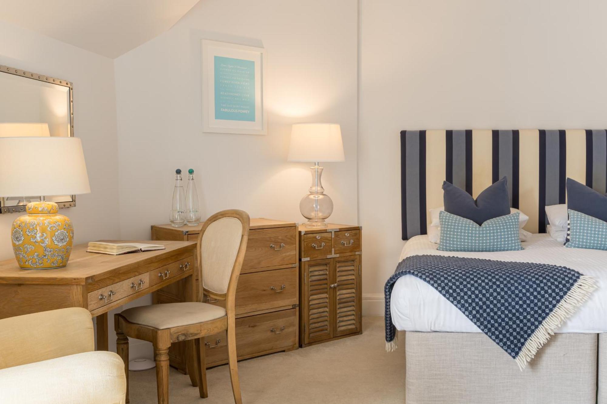 The Old Quay House Hotel Fowey Esterno foto